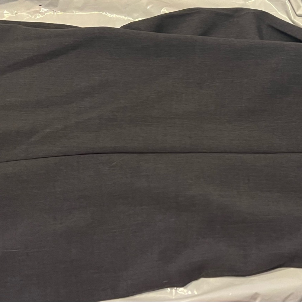 Plus Size Gray Elastic Waist Slacks 26WP